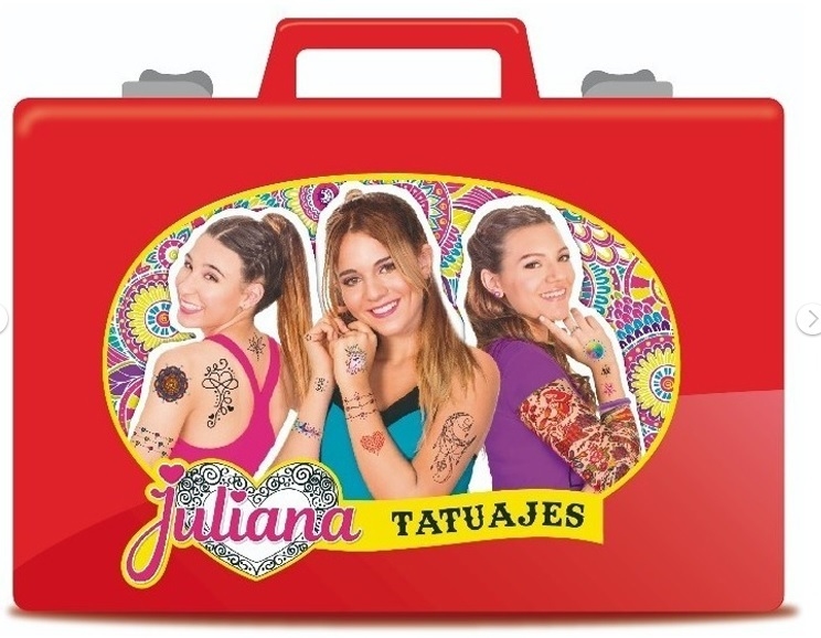 Valija Juliana tatuajes grande! - Flipper jugueteria