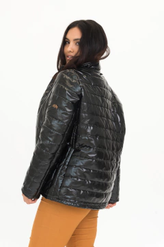 Campera Puffer Negra - comprar online