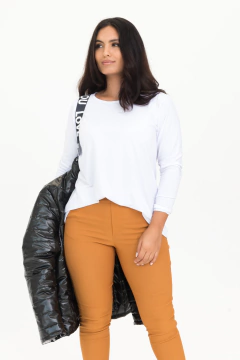 Campera Puffer Plata - Silaba