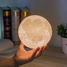 Luminária Lua 3D