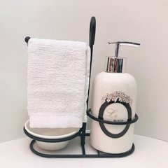 Kit para Banheiro com toalha de mão
