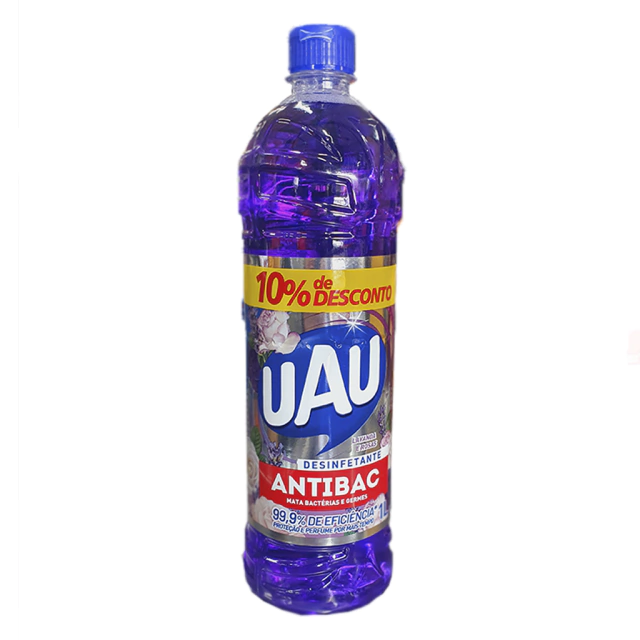 Desinf Uau Antibac 1lt Lavanda/Rosa