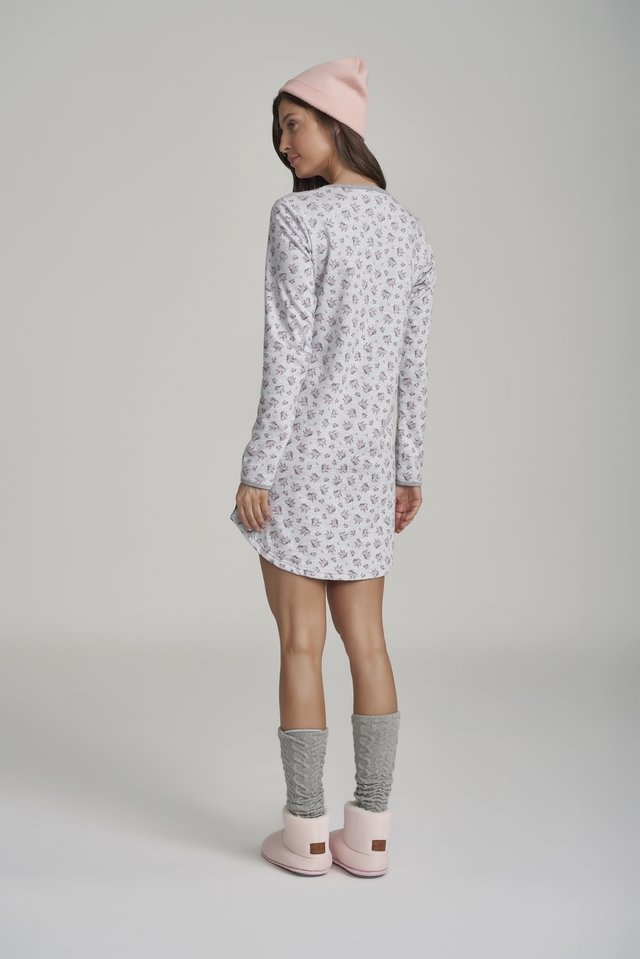 Camisola Manga Longa Moletinho Felpado Cor com Amor 16498