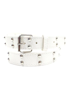 DOBLE TACHA. CUERINA PASE 30 MM. BLANCO.