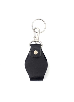 Llavero de cuero negro - comprar online