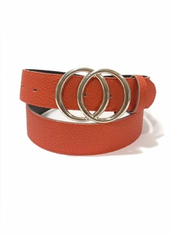CHAPÓN INFINITO. CUERINA PASE 35 MM. ROJO - comprar online