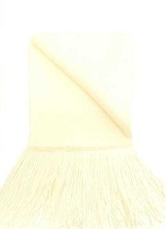 Bufanda Lisa cruda. - comprar online