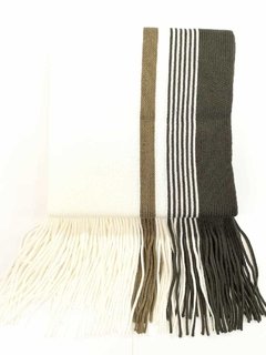 Bufanda rayada. - comprar online