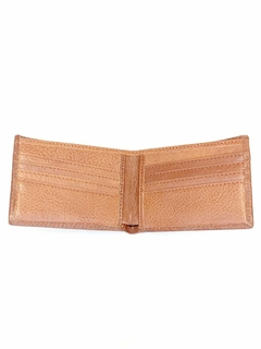 BILLETERA DE CUERO CON DOBLE TARJETERO. SUELA. - comprar online
