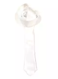Corbatín adulto blanco