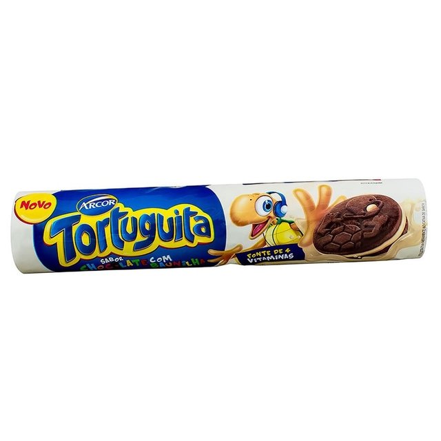 Biscoito Recheado Tortuguita 130g