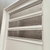 Porton de chapa FORTUNA ECO 11401 2.40x2.05m con ventana-postigo 1/4 superior