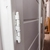 Imagen de Porton de chapa FORTUNA ECO 11401 2.40x2.05m con ventana-postigo 1/4 superior