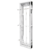 Lucera raja de aluminio Basic FORTUNA con vidrio de 3mm rebatible de abrir - comprar online