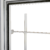 Imagen de Lucera raja de aluminio Basic FORTUNA con vidrio de 3mm rebatible de abrir
