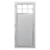 Puerta de chapa doble termica FORTUNA Linea Monteros 104 de 0.90x2.05m con 1/4 ventana-postigo - comprar online
