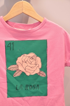 camiseta silk la rosa - Les Marie