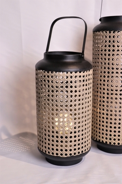lanterna para decoração palhinha - comprar online