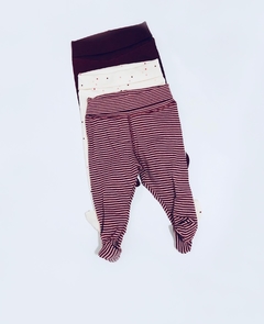 Pantalones con pie Bebés