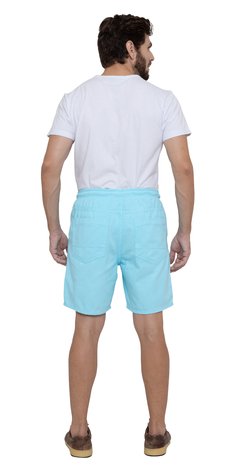 Bermuda Jeans Masculina Cordão - Doct