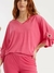 Blusa con detalle en la manga - comprar online