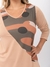 Remera manga larga estampada