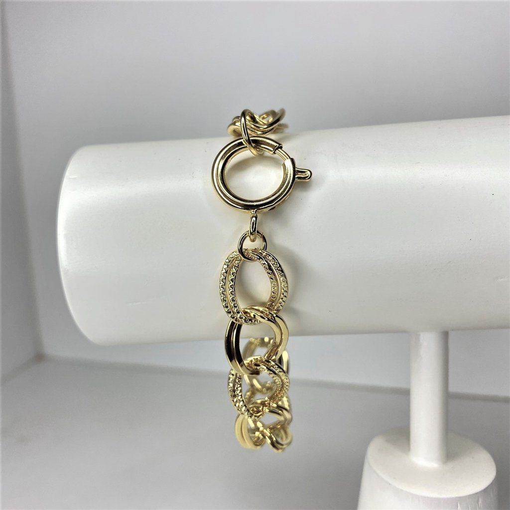 Colar De Nome Eloah, Semijoia, Banhado Ouro 18k, Atacado