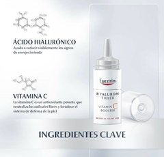Serum Faciall Eucerin Hyaluron Filler Vitamin C Booster x8ml - comprar online