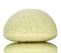 Esponja facial con fina arcilla verde francesa natural KONJAC en internet