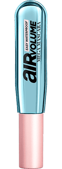 Mascara de pestañas Air Volume Mega Mascara A prueba de Agua Loreal