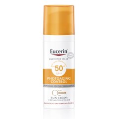 Eucerin Photoaging Control CC cream Facial con color FPS+50 Muy alta Protección