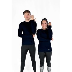 Remera termica Unisex Marino