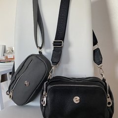 Bandolera Pockets Negra