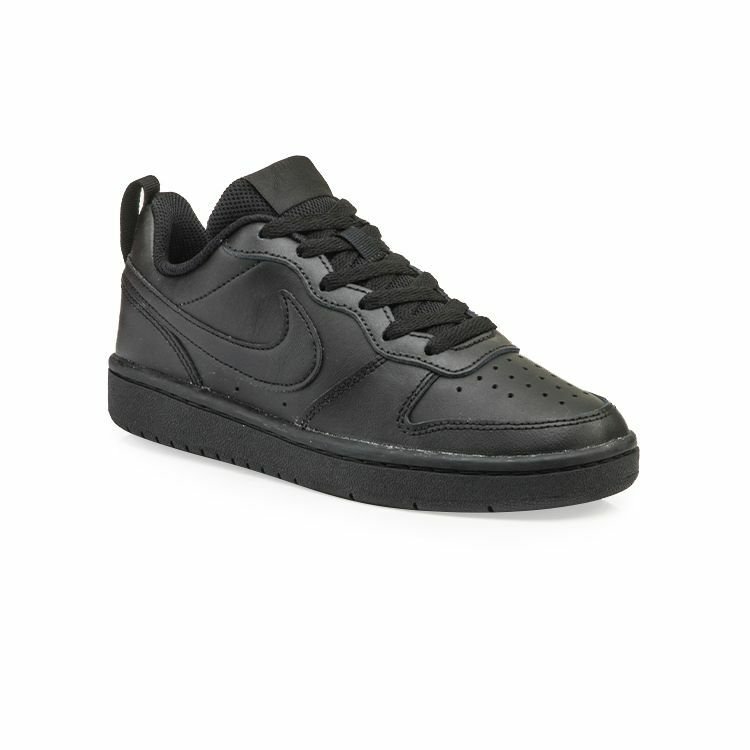 nike court borough low negras hombre