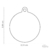 Circulo Small blue - pets