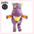 Peluche Friendz - Hipopótamo (morado)