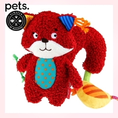 GiGwi Plush Friendz Crinkly Dog Toy (Ardilla)