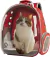 Mochila Bolso Trasportador transparente / Naranja en internet