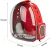Mochila Bolso Trasportador transparente / Naranja - pets