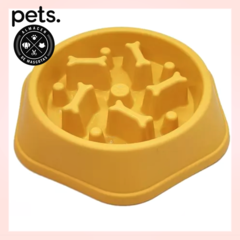 Comedero Para Perros Come Lento Premium Con Huesitos - comprar online