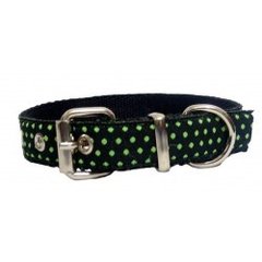 Collar lunares verdes