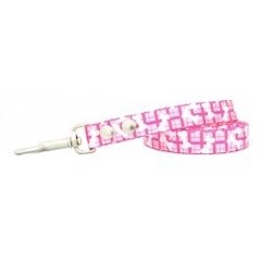 CORREA SUBLIMADA 20 MM HUESOS ROSA