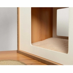 Imagen de CATIT VESPER V-BASE DOUBLE WALNUT - 65 X 65 X 103,5 CM