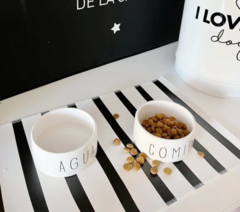 PLATO ESPAÑOL IMPRENTA GRIS - comprar online