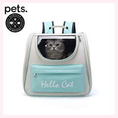 Mochila Bolso Trasportador Azul - pets