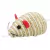 Ratón de Sisal XXL con cascabel - tienda online