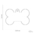 Hueso Small blue - comprar online