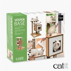 CATIT VESPER V-BASE - WALNUT 55,5 X 56 X 81,5 CM en internet