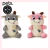 Vaca Pelucha Varios Colores 18 cm