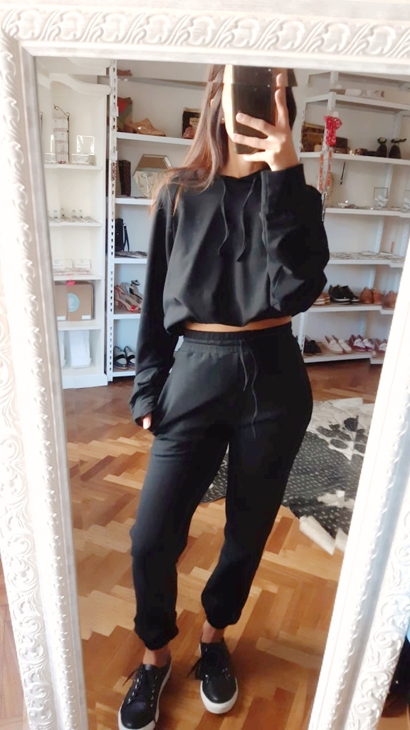 Pantalón Negro Minari Lanilla Plus Size - Comprá Ahora | Dafiti Argentina